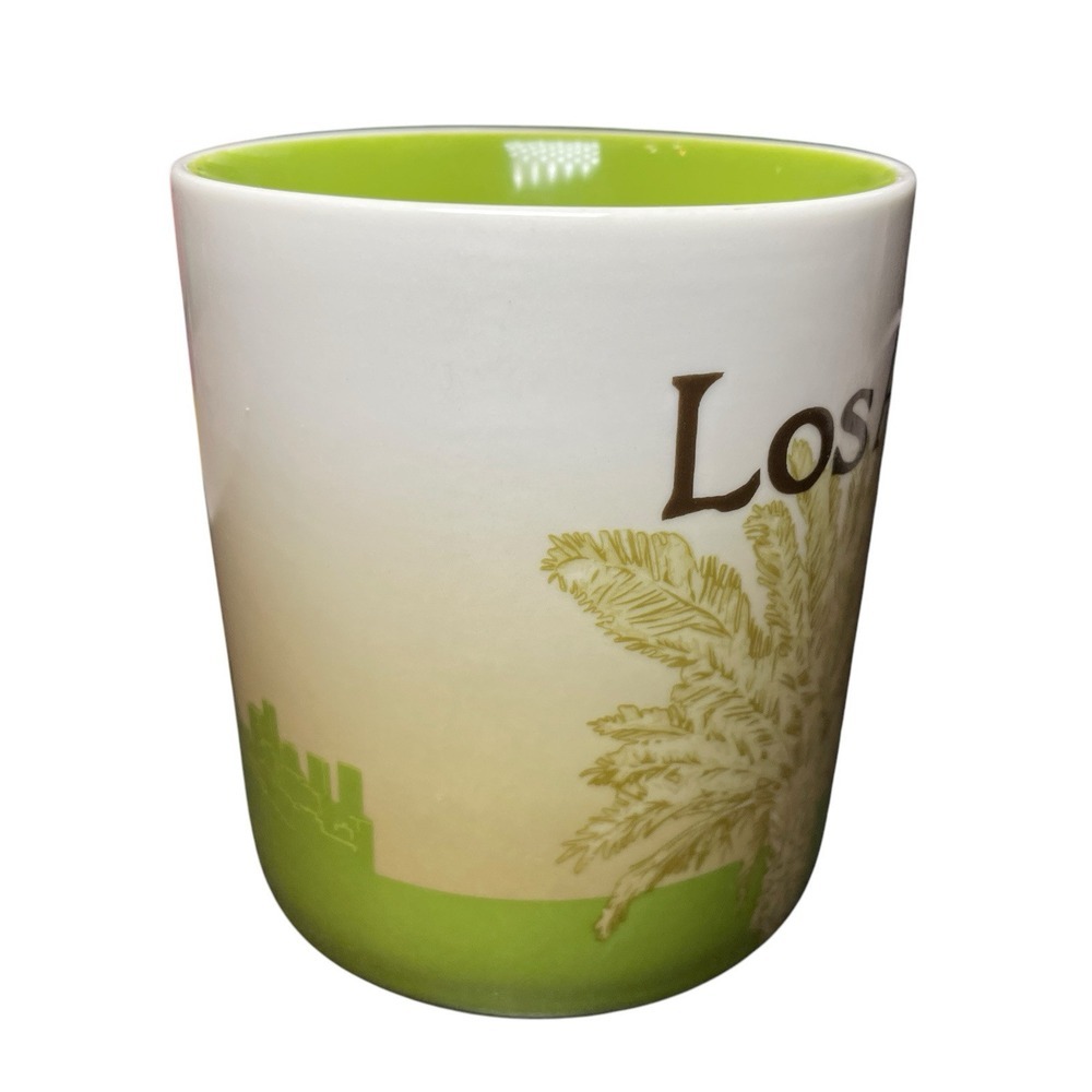 2012 Starbucks Global Icon Collector's Series Los Angeles 16oz Ceramic Mug Cup - Picture 5 of 9